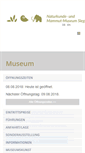 Mobile Screenshot of museum-siegsdorf.de